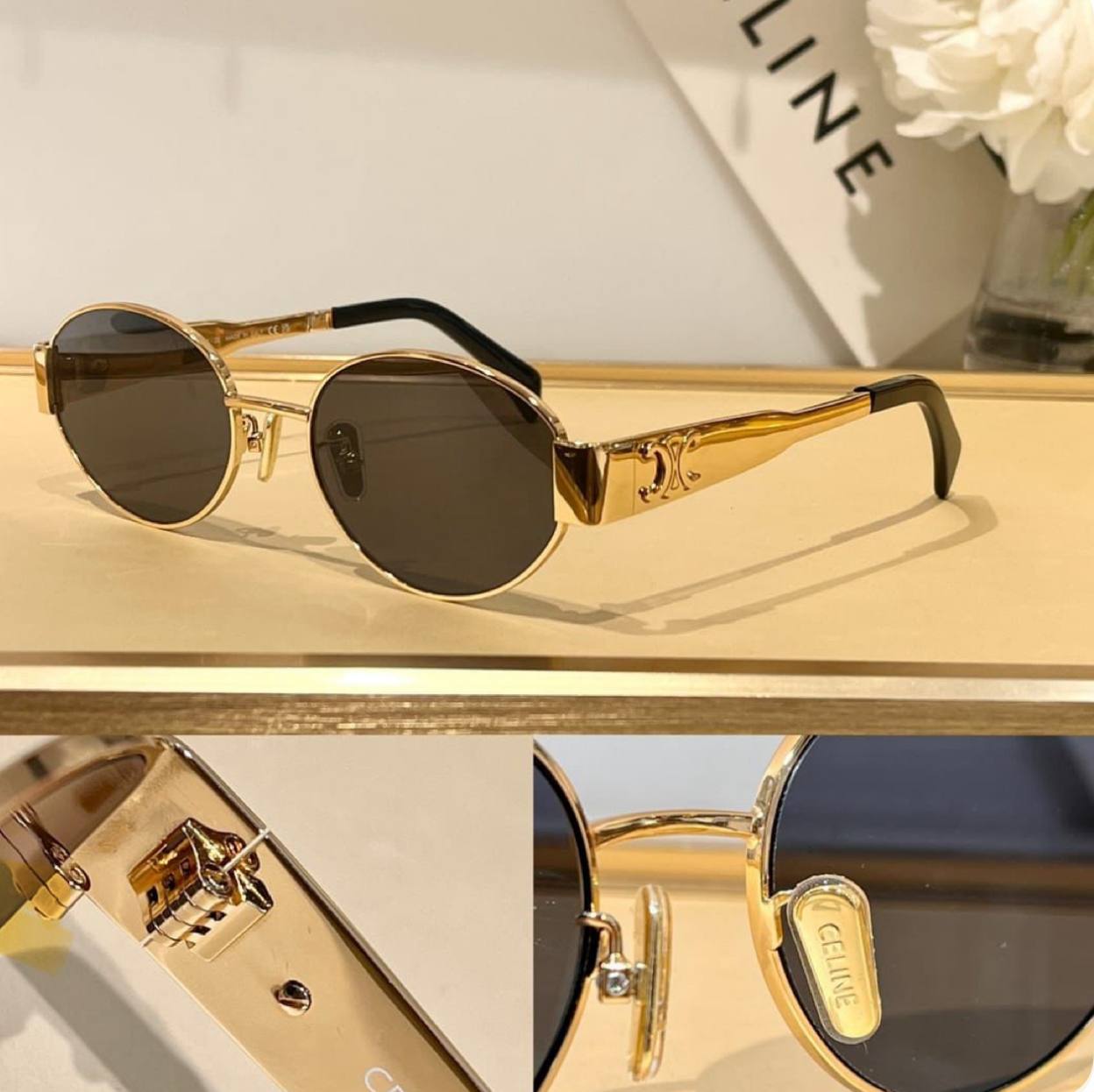 Lunette Celine Triomphe Metal ™️